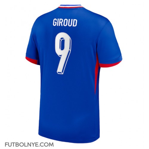 Camiseta Francia Olivier Giroud #9 Primera Equipación Eurocopa 2024 manga corta